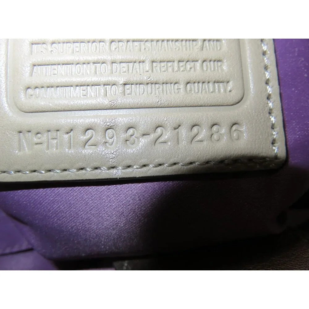 Coach Ashley Limited Edition Tan Croc Embossed Leather Satchel Crossbody